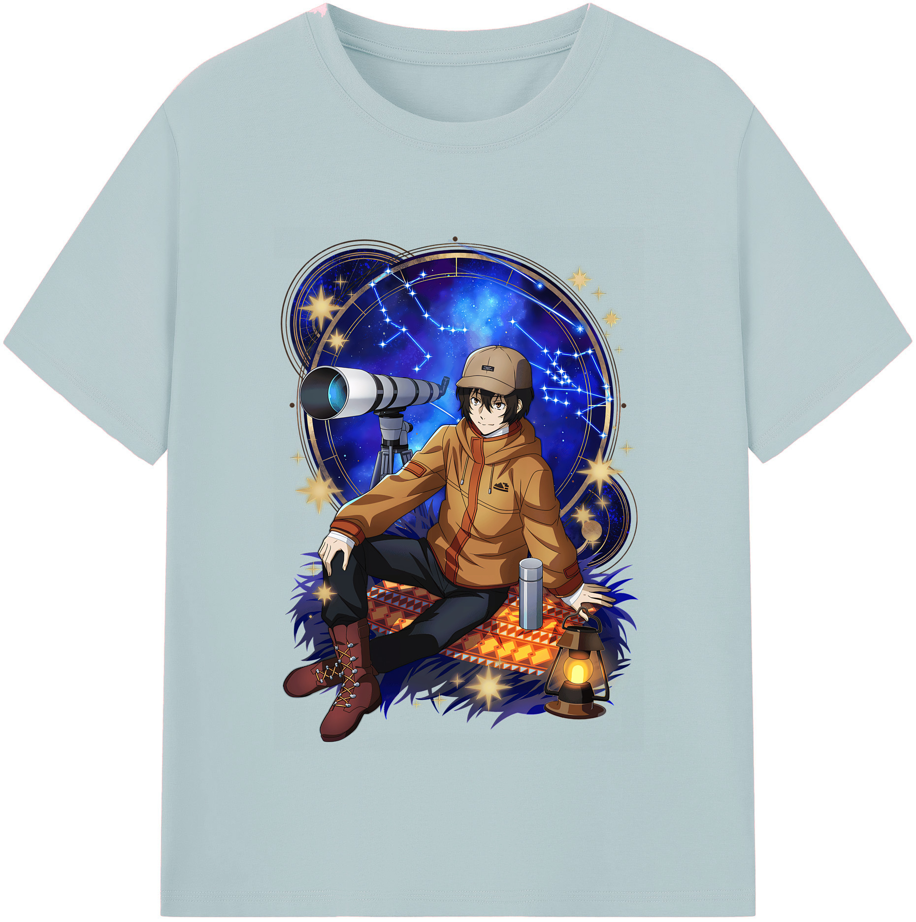 （画像用） 文豪ストレイドッグス Bungo Stray Dogs 綿100％半袖Tシャツ（フロントプリント）